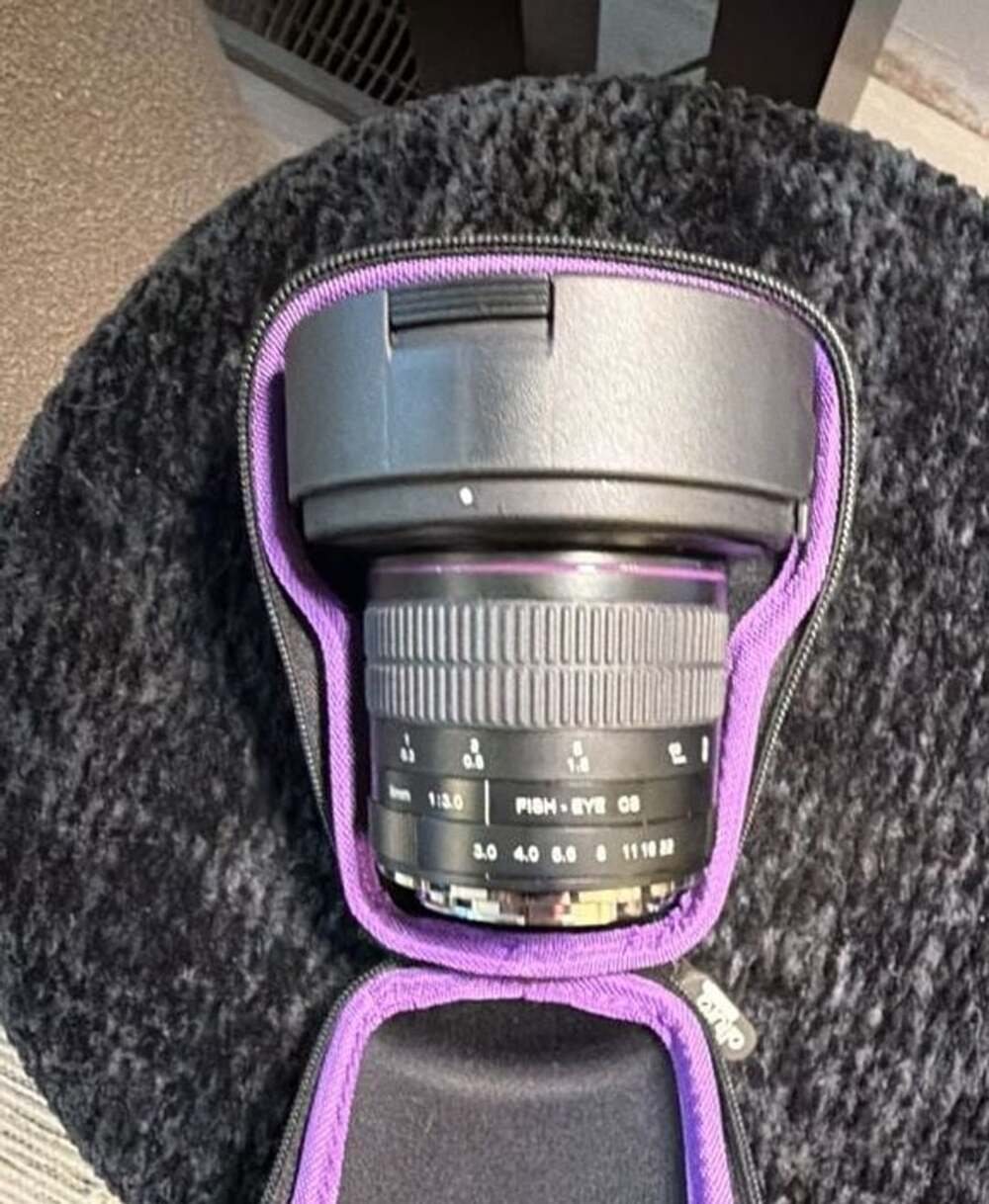 Altura Photo 8mm f/3.0 Fish-Eye CS Lens For Canon EF Mount